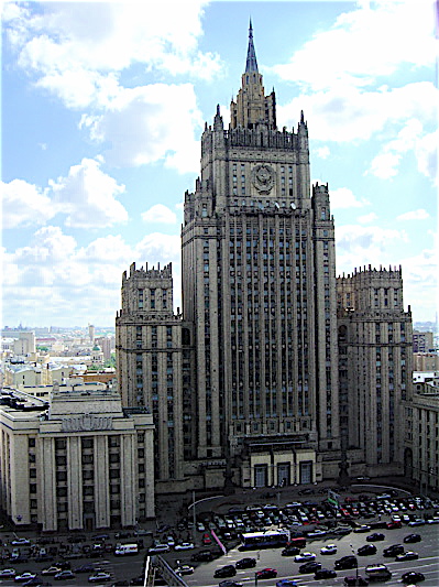 Russian Foreign Ministry. They have some serious buildings!