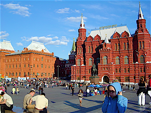 The Kremlin. The Entrance to Red Square.
