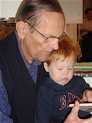 Daddy and Henry about a year before Daddy died.