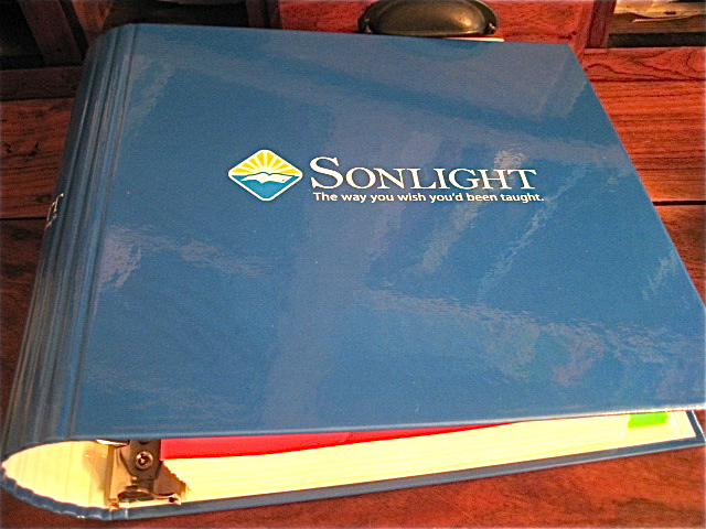 sonlight binder